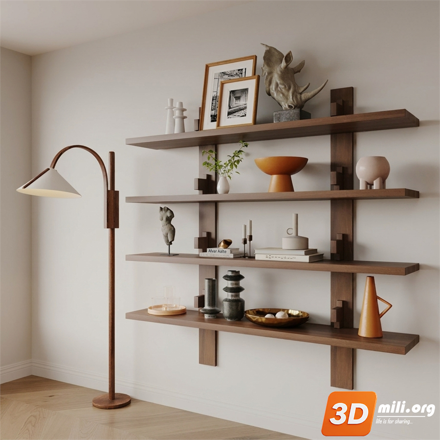 Bookcase Skp Files